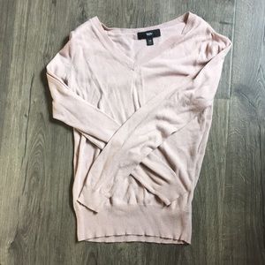 long sleeve pink sweater Mossimo